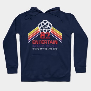 Epcot Center 1982 Vintage Pavilion Logo - Entertain, Inform, Inspire - Retrocot Hoodie